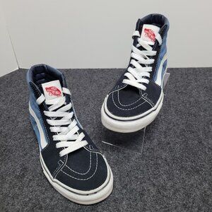 NWOT Sk8-Hi Shoe in Blue/Blue W-6 M-4.5